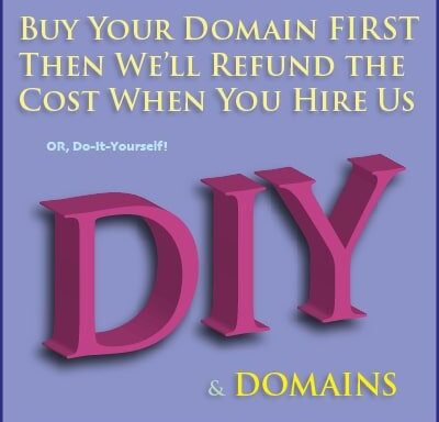 Buy Your New Domain and DIY Services